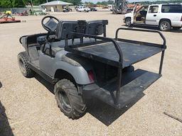 Yamaha Electric Golf Cart, s/n JR1-501784 (Salvage): 48-volt, Has Batteries