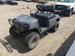 Yamaha Electric Golf Cart, s/n JR1-501784 (Salvage): 48-volt, Has Batteries