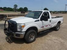 2016 Ford F250 4WD Pickup, s/n 1FTBF2B63GEA47797: Reg. Cab, Wrecked on Fron