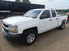 2016 Chevy Silverado Pickup, s/n 1GCRCNEC2GZ176777: 2wd, 4-door, Gas Eng.,