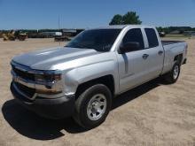 2016 Chevrolet Silverado Pickup, s/n 1GCRCNEC5TGZ174330: Auto, 4-door, Odom