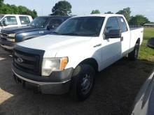2013 Ford F150 4WD Pickup, s/n 1FTFX1EF5DFD11838: Ext. Cab, Auto, Odometer