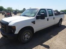 2008 Ford F350 Truck, s/n 1FTWW30R38EC52252: Crew Cab, 6.4L Powerstroke V8