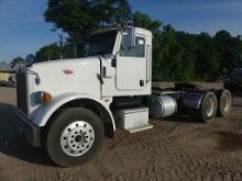 2010 Peterbilt 365 Truck Tractor, s/n 1XPSD09X2AD113051: T/A, Day Cab, Cumm