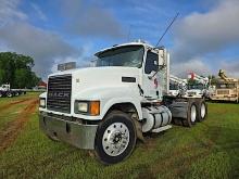 2007 Mack CHN613 Truck Tractor, s/n 1M1AJ06Y87N010383: T/A, Day Cab, 10-sp., Wet Kit, Odometer Shows