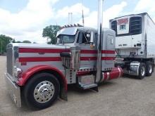 1986 Peterbilt 359 Truck Tractor, s/n 1XP9D29XXGP197220: T/A, 36" Flat Top