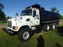 2006 Mack Granite CV713 Tri-axle Dump Truck, s/n 1M2AG11Y86M050135: 10-sp.,