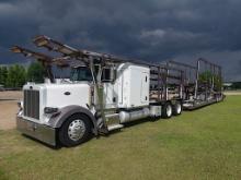 2007 Peterbilt 379 Car Hauler, s/n 1NP5DB9X67N742027 w/ 2008 Cottrell 45' C