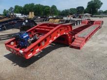 2000 Fontaine TB35NGB Detach Lowboy, s/n 4LF454725Y3509074: NGB, Pony Motor