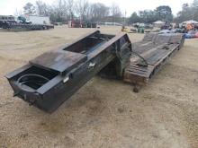 2001 Witzco Challenger RG50 Lowboy, s/n 1W8A11E371S000214: 3-axle, 23' Well
