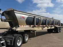 2019 Wink R-4048 40' End Dump Trailer, s/n 1W95D4020KK612003: T/A, 11R24.5