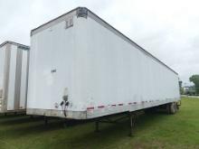 1999 Lufkin 53' Van Trailer, s/n 1L01A5323X1138830: T/A, Rear Barn Doors