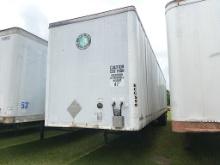 2000 Monon 48' Van Trailer, s/n 1NNVX4824YM324654: T/A, Rear Barn Doors