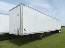 2006 Vanguard 53' Van Trailer, s/n 5V8VA53216M601378: T/A, Rear Barn Doors