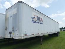 2000 Stoughton 53' Van Trailer, s/n 1DW1A5321YS417603: T/A, Rear Barn Doors