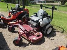 Exmark Lazer Z Zero-turn Mower, s/n 412864: Ultracut 60" Deck, 1832 hrs