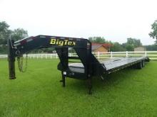 2015 Big Tex 22GNHD Gooseneck Trailer, s/n 16VGX3025F6090625: 30'+5', T/A,