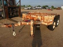 Trailer (No Title - Bill of Sale Only): T/A, Bumper-pull, Pintle Hitch, 135