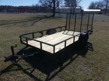 2025 Triple R 6x12 Utility Trailer, s/n 59N1U121XSB024355: S/A, Bumper-pull