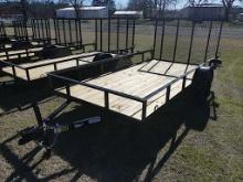 2025 Triple R 6x12 Utility Trailer, s/n 59N1U1213SB024357: S/A, Bumper-pull