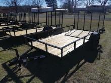 2025 Triple R 6x12 Utility Trailer, s/n 59N1U1212SB024365: S/A, Bumper-pull