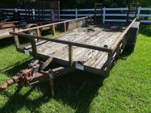 Trailer: Bumper-pull, T/A, Ramps