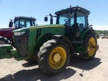 2013 John Deere 8260R MFWD Tractor, s/n 1RW8260RTDP075344: C/A, Front Weigh