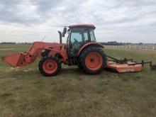 2020 Kubota M4-071HDC12 MFWD Tractor, s/n L8B11830: C/A, LA1154A Loader w/