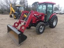Mahindra 6110 MFWD Tractor, s/n 01791: Cab, Diesel, Loader w/ Bkt.