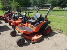 2012 Kubota ZG327 Zero-turn Mower, s/n 51441: 60" Deck, 1633 hrs
