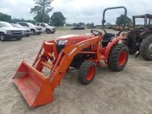 2015 Kubota L3301DT MFWD Tractor, s/n 53635: Diesel, LA525 Loader w/ Bkt.,