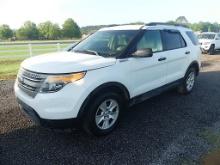 2013 Ford Explorer 4WD, s/n 1FM5K8B82DGA04674: 4-door, 3.5L Gas Eng., Auto,