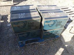 (2) Cases of Mystik 1-gallon 2-cycle Synthetic Oil