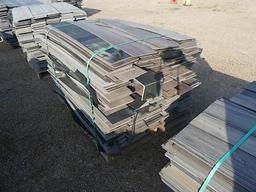 Pallet of Miscellaneous Tongue and Groove Vinyl Flooring
