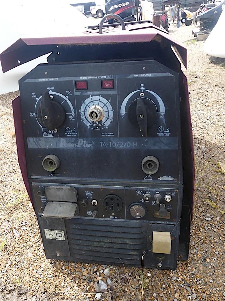 Thermal Arc Welding Machine: Runs, Hole in Gas Tank