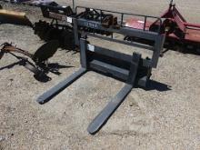 48" Pallet Forks for Tractor Loader or 3PH Attachment