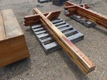 (3) Mailbox Posts