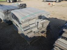 Pallet of Miscellaneous Tongue and Groove Vinyl Flooring