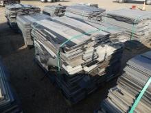 Pallet of Miscellaneous Tongue and Groove Vinyl Flooring
