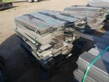 Pallet of Miscellaneous Tongue and Groove Vinyl Flooring