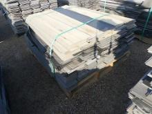 Pallet of Miscellaneous Tongue and Groove Vinyl Flooring