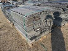 Pallet of Miscellaneous Tongue and Groove Vinyl Flooring