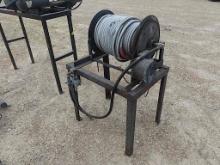 Metal Rack w/ Hose & Reel