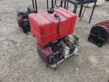 Pump w/ Honda GX690 Gas Eng. & Plastic Fuel Tank