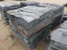 Pallet of Roofing Shingles: Various Colors and Styles