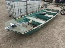 1975 Duracraft 16' Boat, s/n DUR93361M75 (No Title - No Registration - Bill