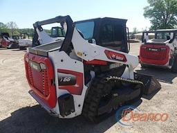 2021 Bobcat T66 Skid Steer, s/n B4SB15751: C/A, GP Bkt., Rubber Tracks, 713