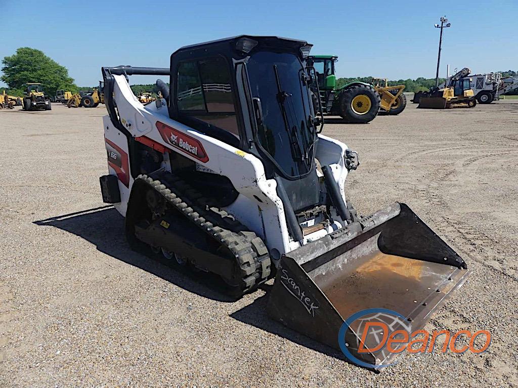 2021 Bobcat T66 Skid Steer, s/n B4SB15751: C/A, GP Bkt., Rubber Tracks, 713