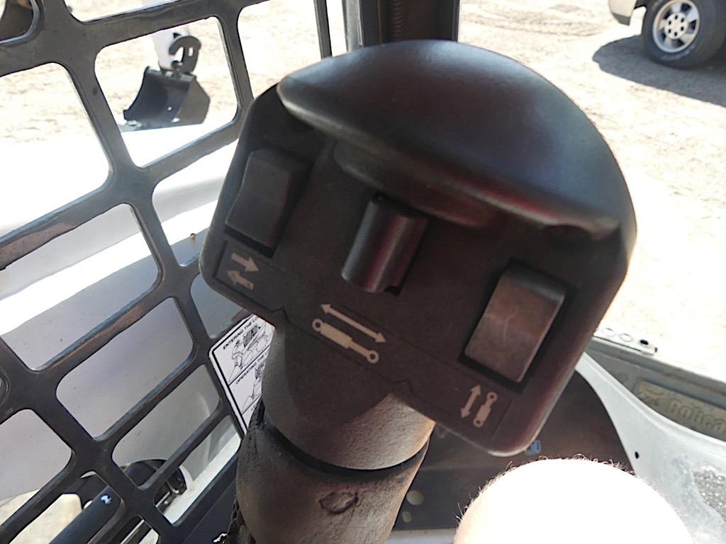 2019 Bobcat S630 Skid Steer, s/n AHGL14479: Canopy, High Flow, Rubber-tired
