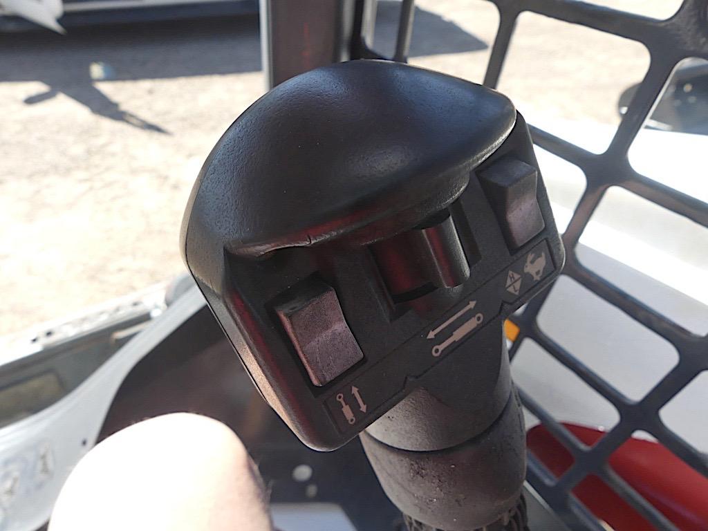 2019 Bobcat S630 Skid Steer, s/n AHGL14479: Canopy, High Flow, Rubber-tired